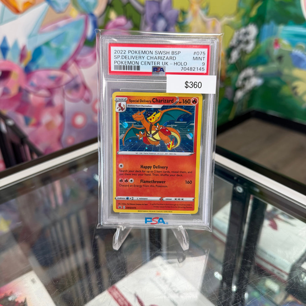 Pokemon Special Delivery Charizard #075 PSA 9