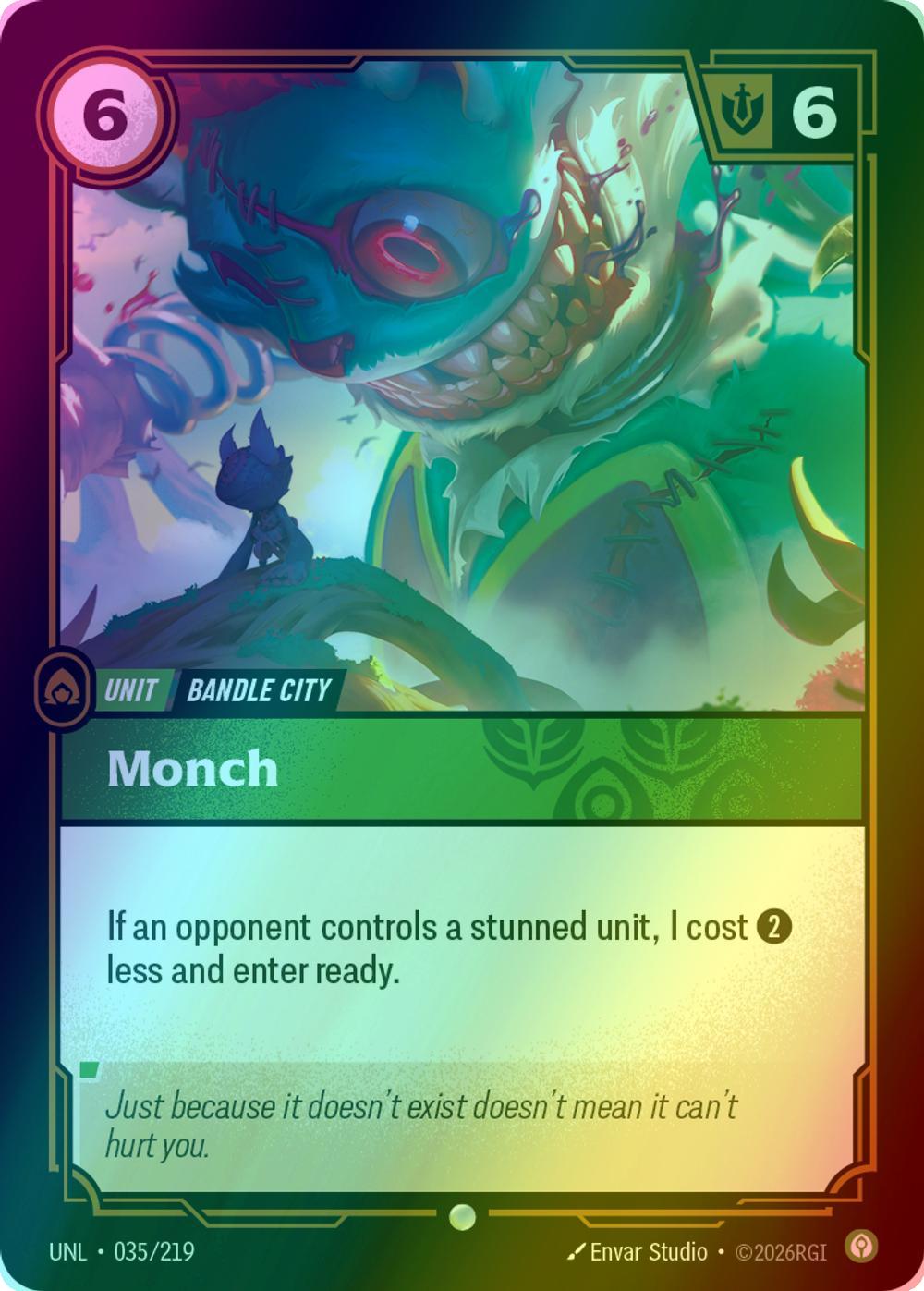 Monch - 035/219 [Unleashed] [Foil]