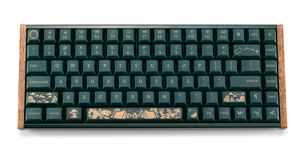 MK x Keychron K2 HE Special Edition Sylvan Hollow 75% Wood Wireless Keyboard