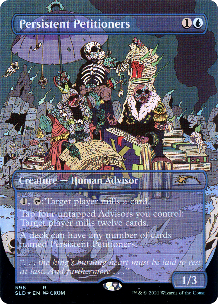 Persistent Petitioners (SLD-596) - Secret Lair Drop (Borderless) Foil