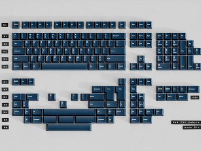 GMK Fabrik Base 165 Key Cherry Profile Double Shot ABS Keycap Set