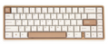 Varmilo Minilo VXT67 Latte 65% Wireless Hotswap RGB Keyboard