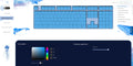 Varmilo APT87 Sea Melody TKL Hotswap Wireless RGB Keyboard