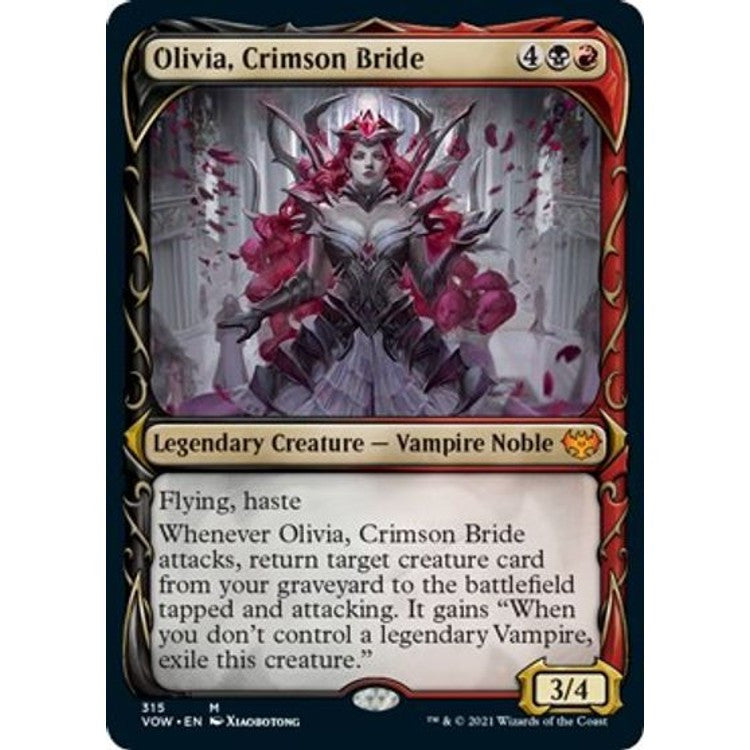 Olivia, Crimson Bride (VOW-315) - Innistrad: Crimson Vow: (Showcase) Foil