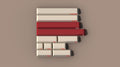 GMK Harvest Cherry Profile Double Shot ABS Keycap Set