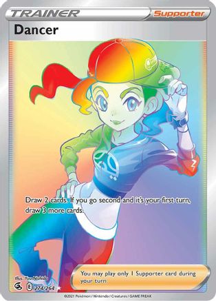 Dancer (Secret) (274/264) - SWSH08 Fusion Strike Holofoil
