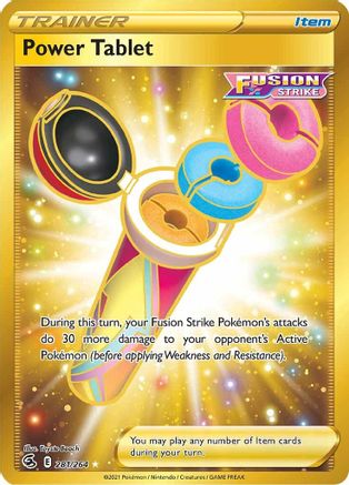 Power Tablet (Secret) (281/264) - SWSH08 Fusion Strike Holofoil