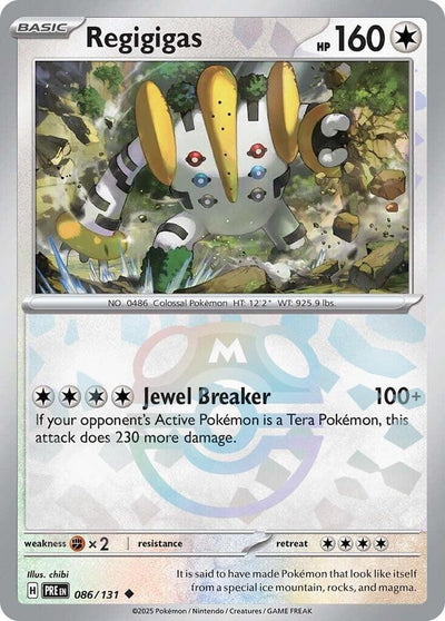 Regigigas (Master Ball Pattern) - SV: Prismatic Evolutions