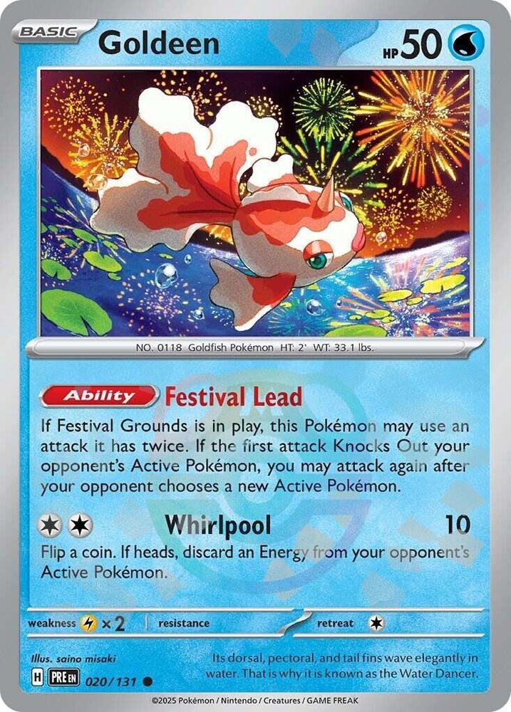 Goldeen (Master Ball Pattern) - SV: Prismatic Evolutions