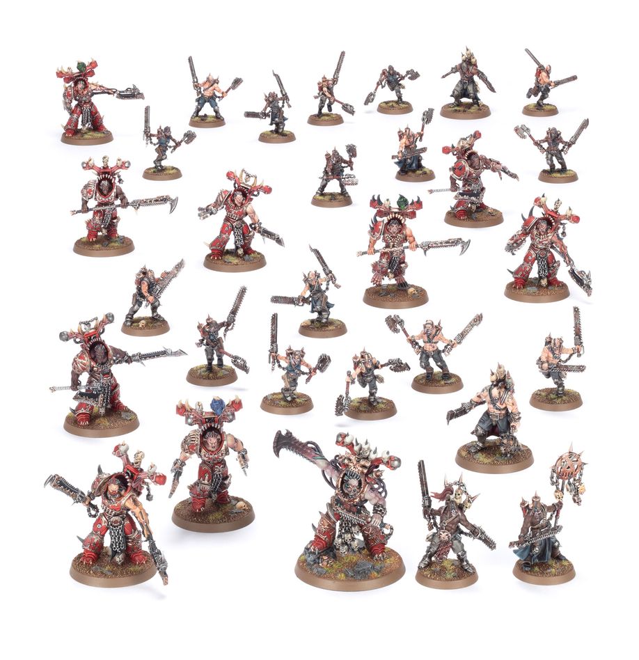 Warhammer 40000 World Eaters Battleforce Gorestorm Slaughterpack