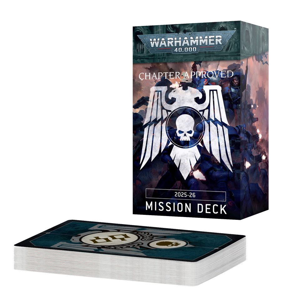 Warhammer 40000 Chapter Approved Mission Deck (2025)