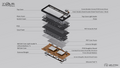 Meletrix Zoom TKL DYNA Aluminum Barebones Wireless DIY Keyboard Kit Group Buy