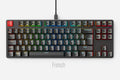 Glorious PC GMMK Customizable / Barebones ISO TKL RGB LED Mechanical Keyboard None