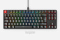 Glorious PC GMMK Customizable / Barebones ISO TKL RGB LED Mechanical Keyboard None