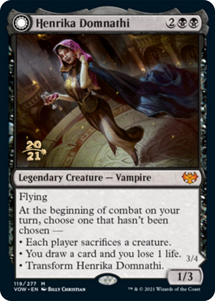 Henrika Domnathi - 119 - (Prerelease Cards)