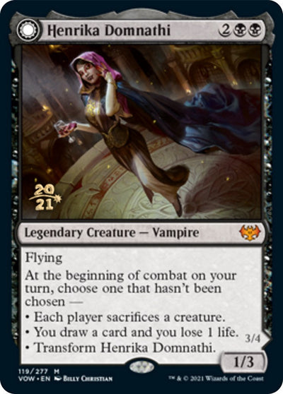 Henrika Domnathi - 119 - (Prerelease Cards)