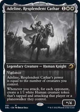 Adeline, Resplendent Cathar - 1 - (Innistrad: Double Feature)