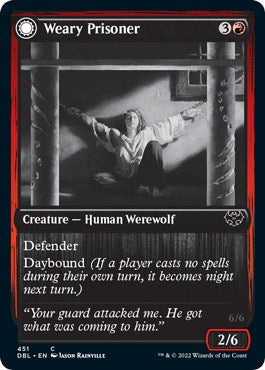 Weary Prisoner - 451 - (Innistrad: Double Feature)