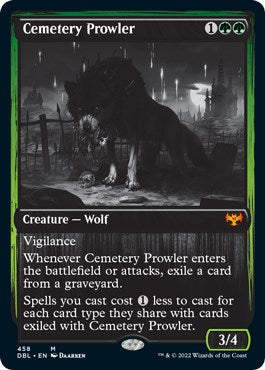 Cemetery Prowler - 458 - (Innistrad: Double Feature)