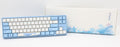 Ducky x Varmilo Miya Pro Sea Melody 65% White LED Dye Sub PBT Mechanical Keyboard