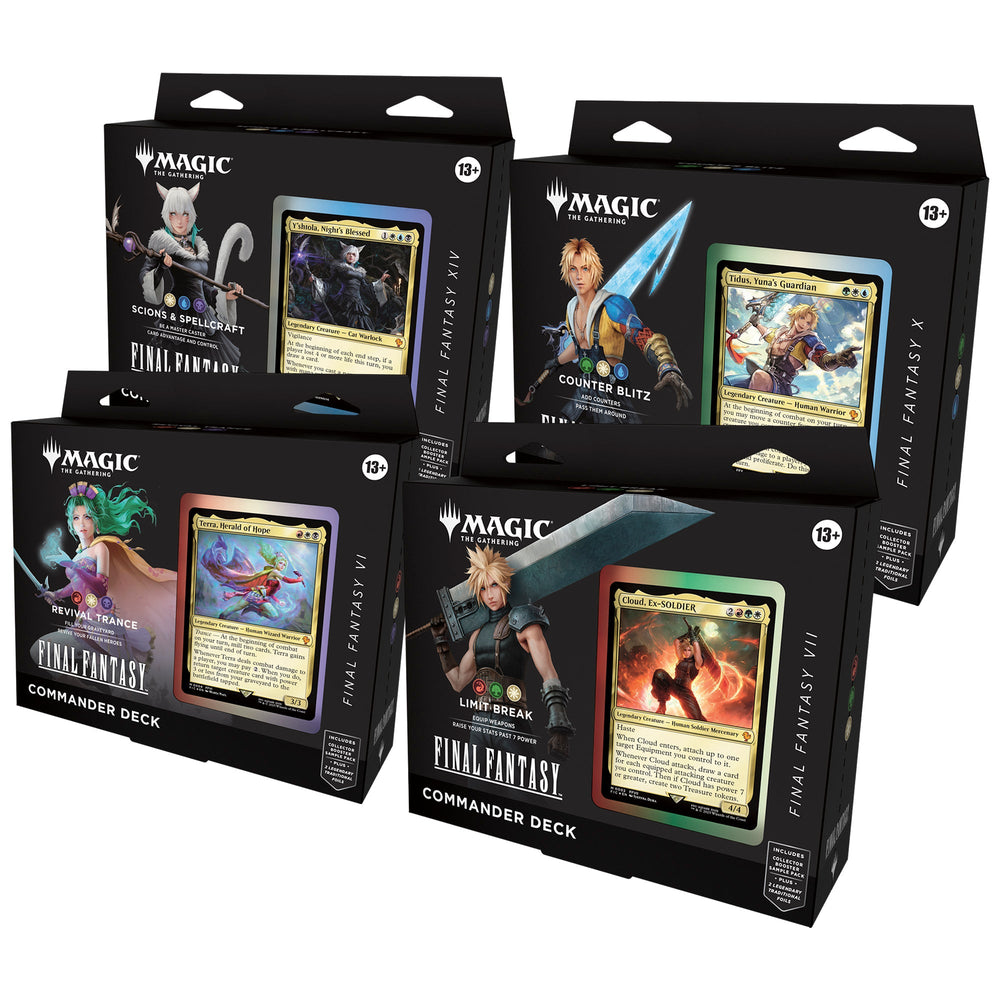 Magic : The Gathering - Final Fantasy Commander Deck (4ct)