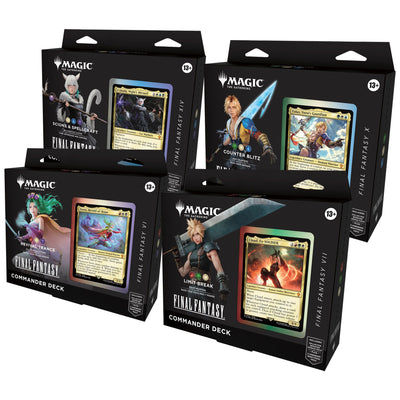 Magic : The Gathering - Final Fantasy Commander Deck (4ct)