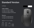 Keychron M6 All Silent PixArt 3395 Wireless 1K Steel Scroll Wheel Mouse