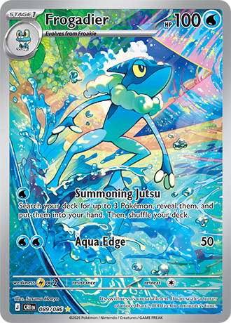 Frogadier - 089/086 - Illustration Rare [me04-089] [Ultra]