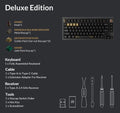 Keychron Black Myth Wukong Aluminum 75% Wireless Keyboard