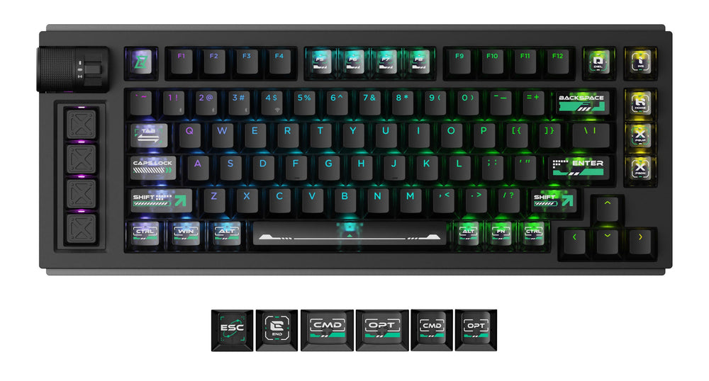 Lemokey L1 HE Aluminum 75% RGB Keyboard