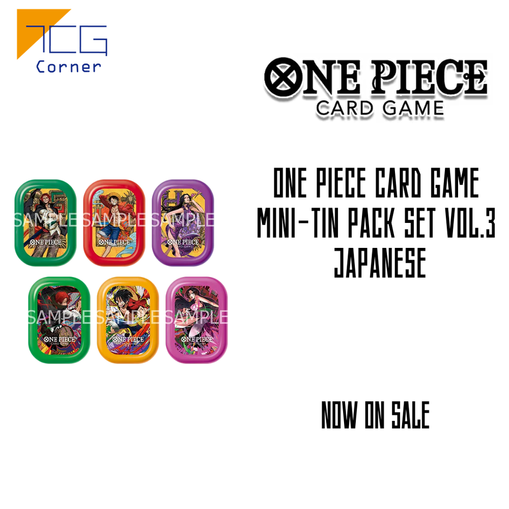 One Piece Card Game TS-03 Mini-tin Pack Set vol.3 Japanese