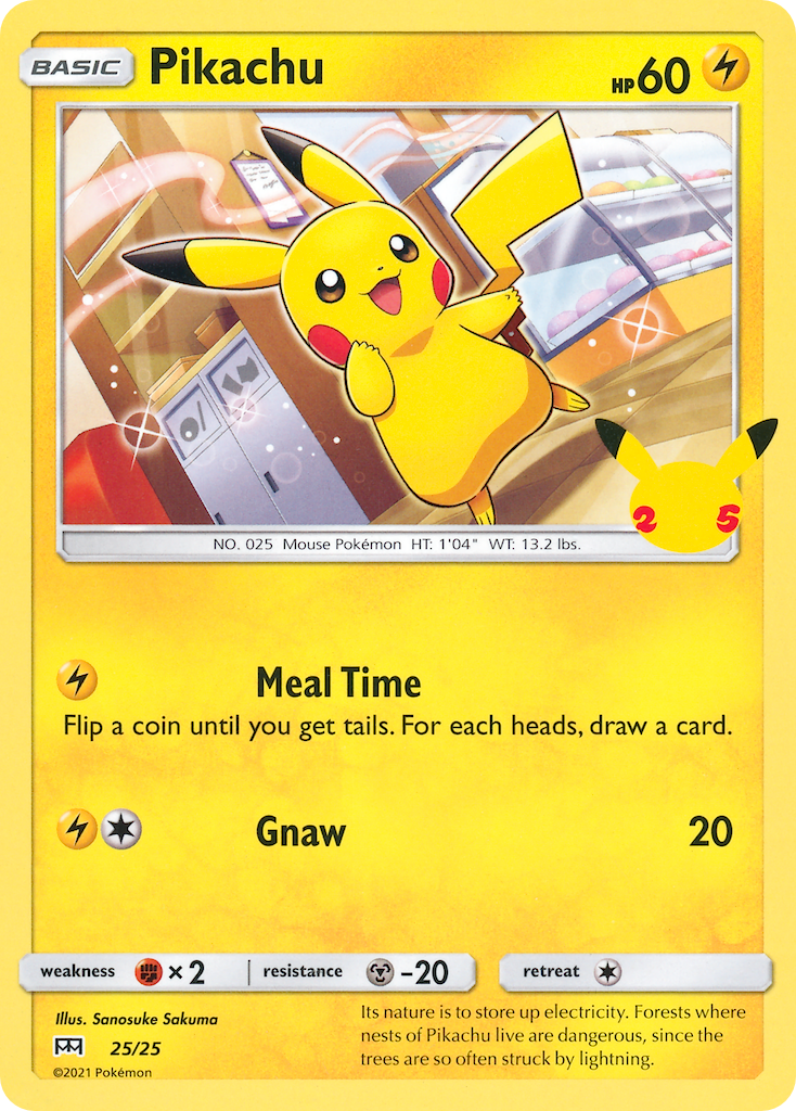 Pikachu 25 25 Mcdonalds Collection 2021