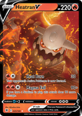 Heatran V 25 189 Astral Radiance Holofoil