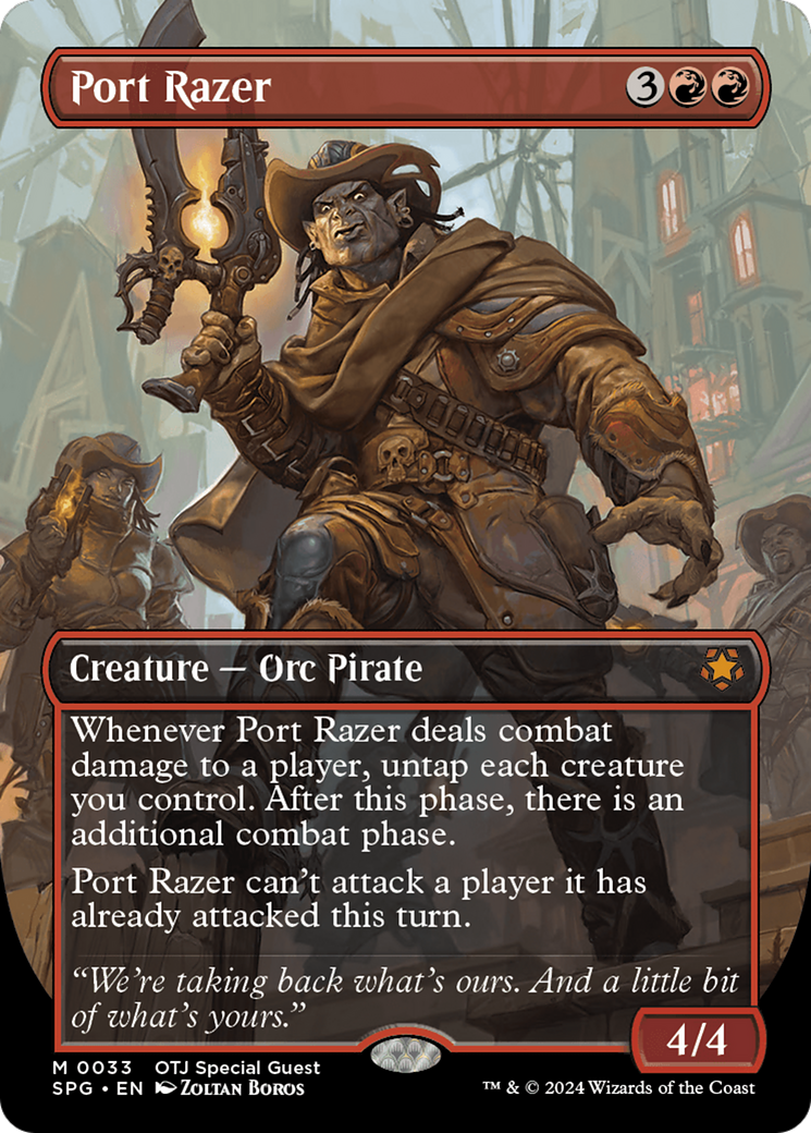 Port Razer (SPG-033) - Special Guests (Borderless) Foil