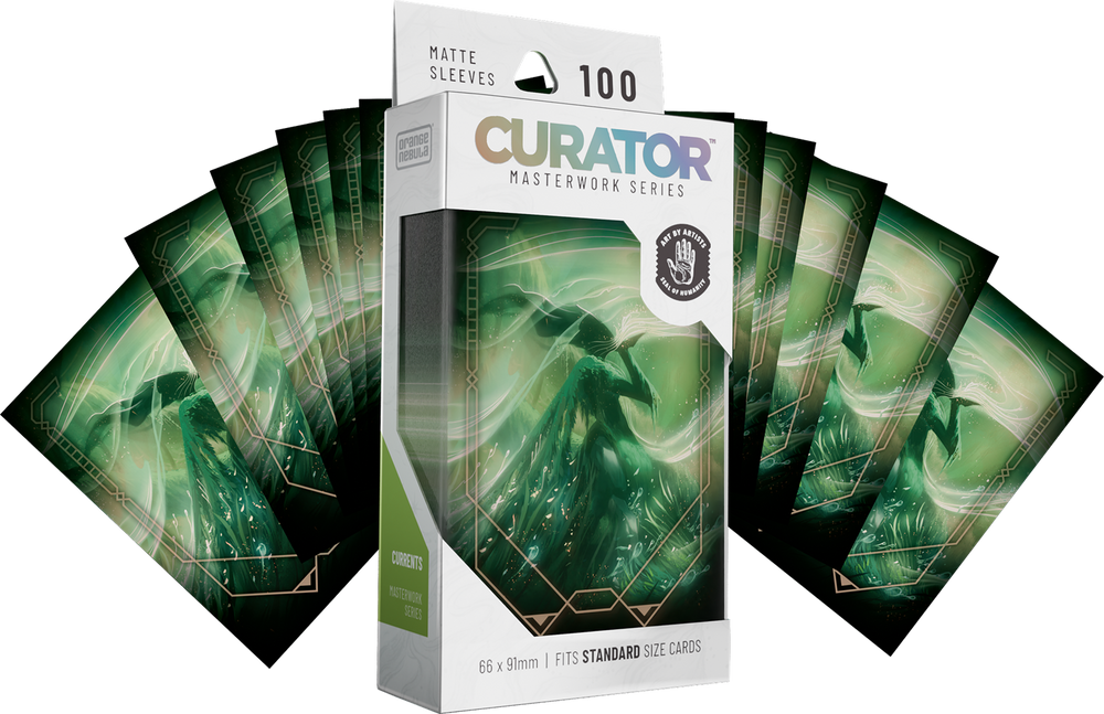 Curator Masterwork Series Sleeves - Standard Size - 100ct - Sergio Chaves - Currents
