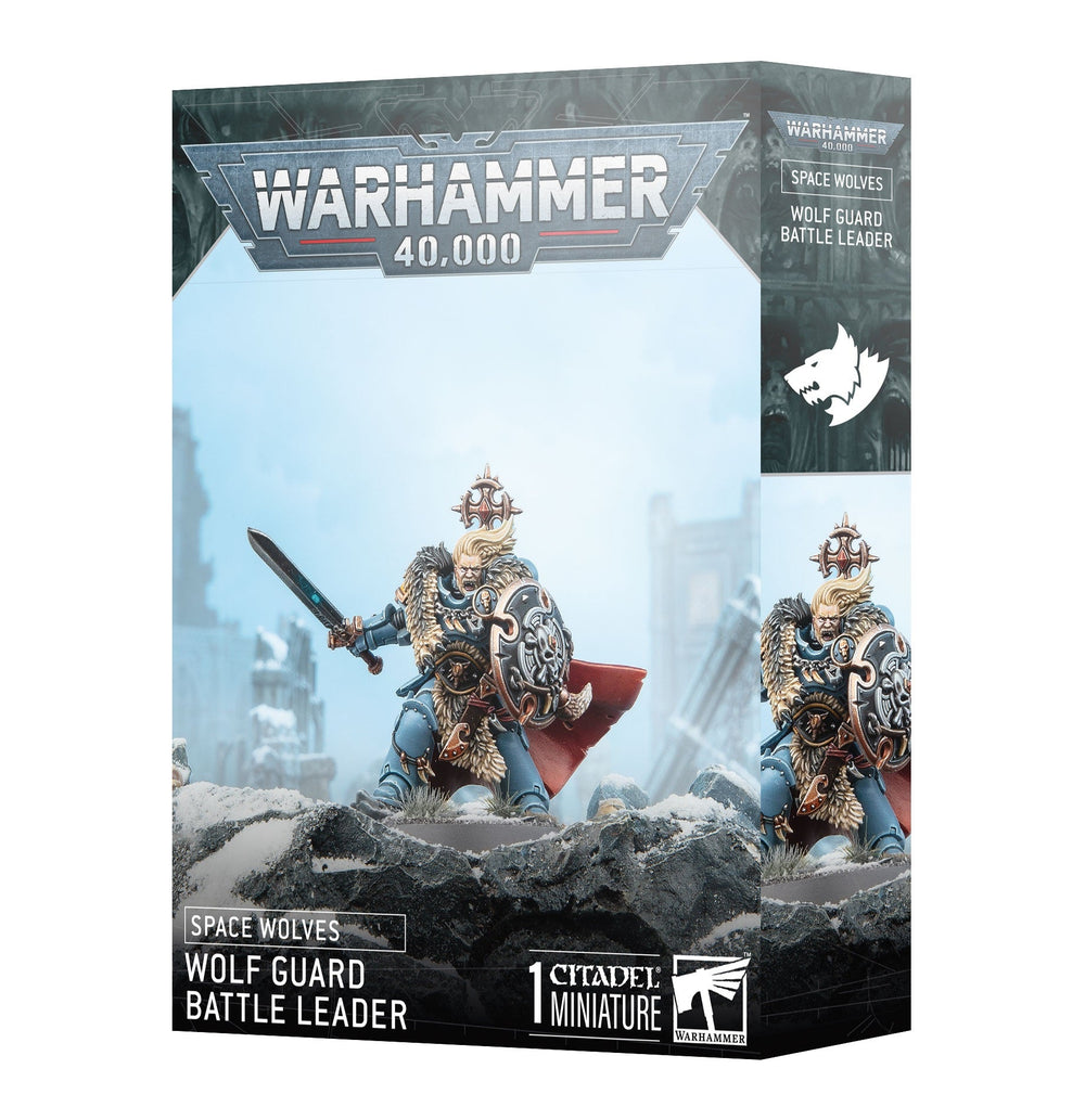 Warhammer 40000 Space Wolves Wolf Guard Battle Leader