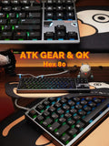 ATK X Qwertykeys Hex80 HE 8K Aluminum Keyboard