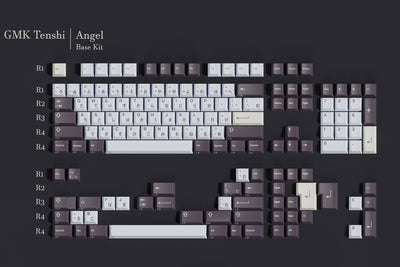 GMK Tenshi Base 150 Key Cherry Profile Double Shot ABS Keycap Set