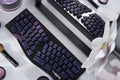 GMK Rouge R2 Base 114 Key Cherry Profile Double Shot ABS Keycap Set