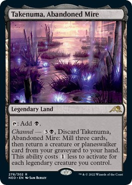 Takenuma, Abandoned Mire - 278 - (Kamigawa: Neon Dynasty)