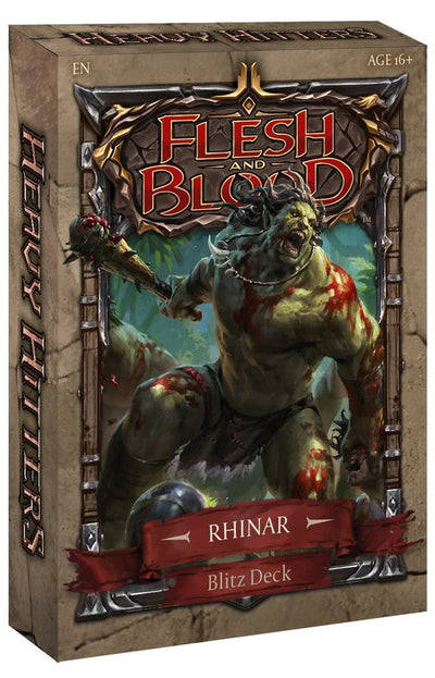 Flesh and Blood Heavy Hitters Blitz Deck Rhinar
