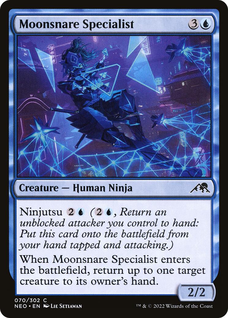 Moonsnare Specialist - 70 - (Kamigawa: Neon Dynasty)