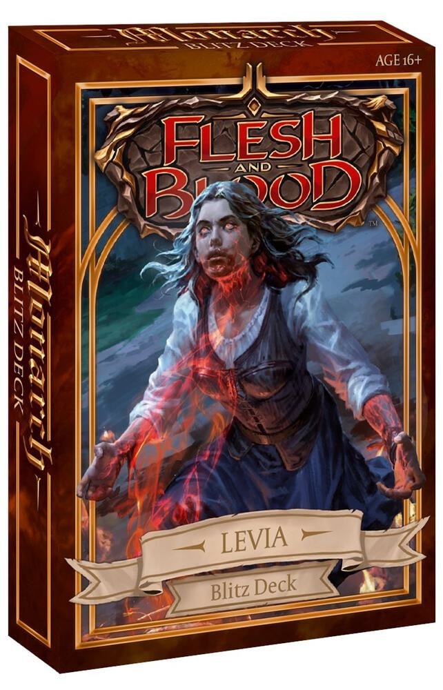Flesh and Blood Monarch Blitz Deck Levia