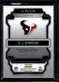 2023 Panini Prizm CJ Stroud #PJ-CJS Rookie Patch Green Pulsar
