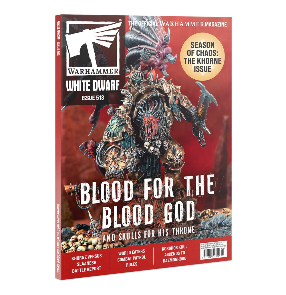 Warhammer White Dwarf Magazine Issue 513 (June 25)