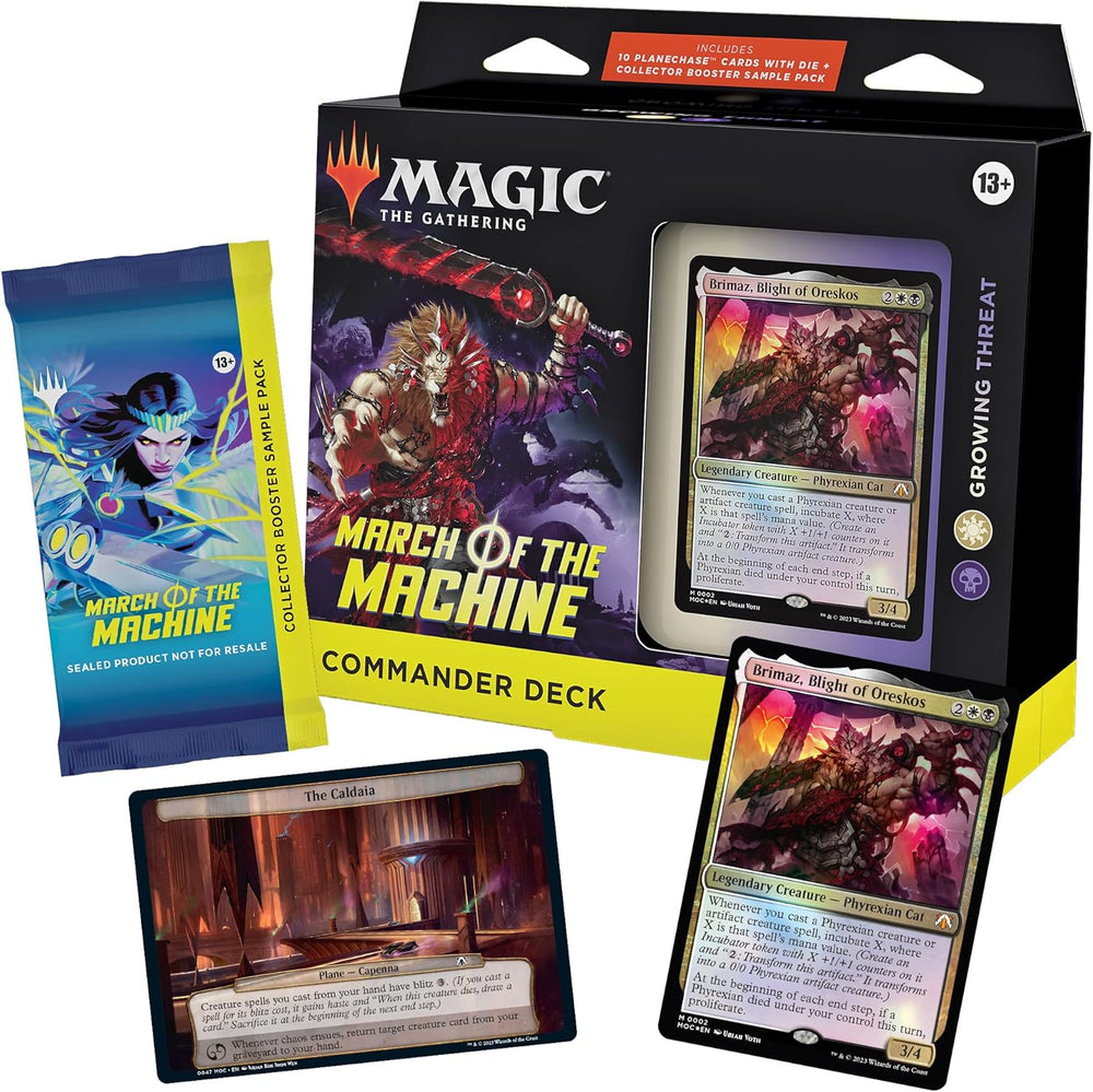 Magic The Gathering March of the Machine Commander Deck Growing Threat