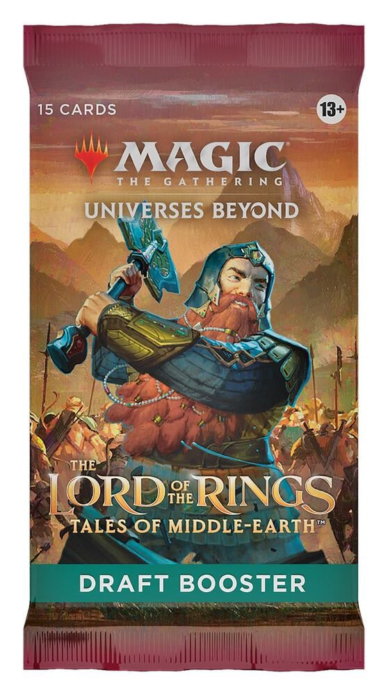 Magic The Gathering Universes Beyond : Lord of the the Rings Tales of Middle Earth Draft Booster Pack