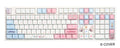 Ducky x hololive En Fuwamoco Limited Edition One 2 Pro RGB Keyboard and Desk Mat Set