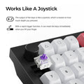 Keychron Q12 HE TMR Southpaw Hotswap Wireless RGB Keyboard