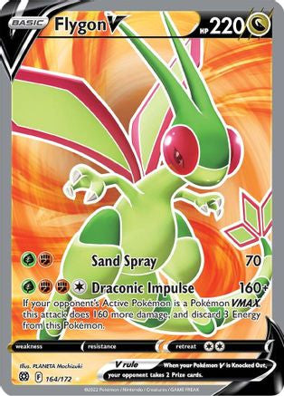 Flygon V 164 172 Brilliant Stars Holofoil